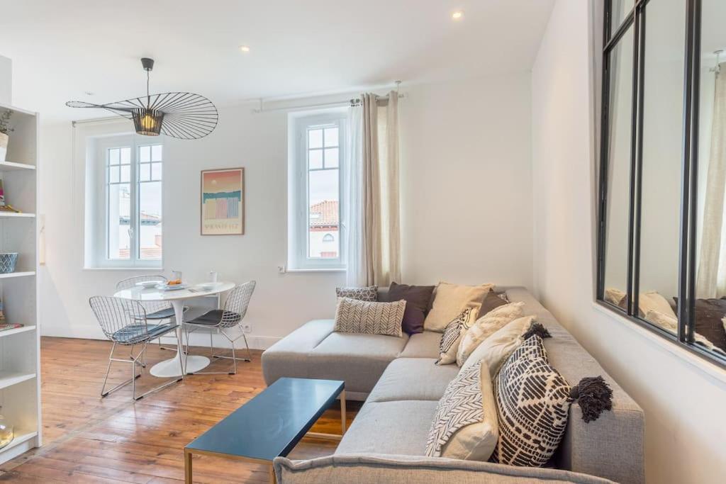Appartement Rue Gambetta, Plage A 2 Min 圣让－德吕兹 外观 照片